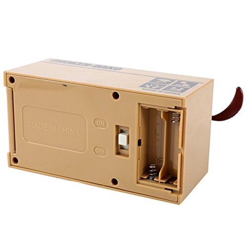 Silvercell Automatische Essen Münze Hunger Hunde Sparschwein Münze Sparen Geld Box Geschenk (Weiß+Braun) - 5