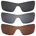 Produktbild Revant Ersatzlinsen für Oakley Batwolf Polarisiert 3 Paar Kombipack K016