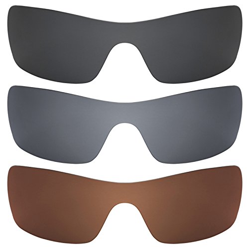 Preisvergleich Produktbild Revant Ersatzlinsen für Oakley Batwolf Polarisiert 3 Paar Kombipack K016