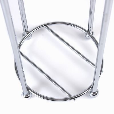 Lakeland Toilettenrollenhalter, glänzender Stahl, für 3 Rollen, 20cm x 60cm - 3