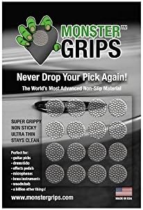 Monster Grips - The Ultimate Grip for Guitar Picks and More!