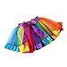 Phenovo Kids Handmade Colorful Tutu Skirt Girls Rainbow Tulle Tutu Mini Dress S RS.670.00