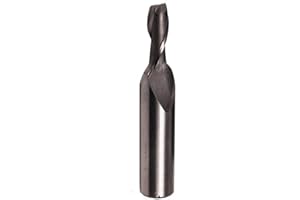 EBILUN Fraise à défoncer HSS en acier rapide 2 cannelures 4 mm Tige droite Outil de fraisage pour cuivre, aluminium, acier à outils, fonte