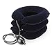 Produktbild D&F Neck Traction Device - Ärzte Empfohlen VERBESSERTE Cervical Traction: Größere Hand Pump + Länger Klettverschluss - FAST Nacken Schmerzlinderung