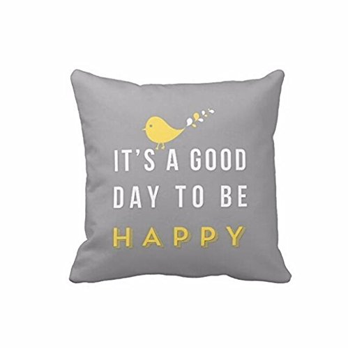LHWY-2017-Jaune-oiseau-lettre-Square-Throw-Pillow-cas-coussin-couverture-maison-dco