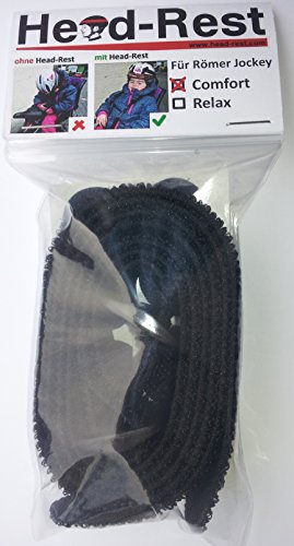 Head-Rest Kinder Kopfhalterung u. Nackenstütze zum Schlafen im Fahrradsitz Römer Jockey Relax Comfort Komplettset - 8
