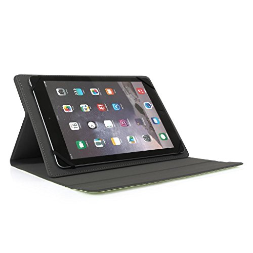 Bluetooth Tastatur CoastaCloud Ultra-Slim Hülle Keyboard Case Grün Für alle Windows / Android / IOS und Mobil mit 7-8 Zoll (Geeignete Tablettengröße : Länge 19-21cm;Breite:13.5cm ) für 7″ QWERTZ Deutsches Tastatur layout – iPad mini 1/2/3/4 ; Samsung Galaxy Tab 4 7 „and 8.0“, Samsung Galaxy Tab S2 8.0 „, Samsung Galaxy Tab A 8.0“, Samsung Galaxy Tab 3 8.0 „(T310), Mediapad X / MediaPad X2 4G LTE, Und andere Geräte zwischen 7,0 bis 8,0 Zoll - 7