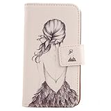 Lankashi PU Flip Leder Tasche Hülle Case Cover Schutz Handy Etui Skin Für Blackberry DTEK 50 5.2