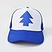 Produktbild Hatrita-J Mode Gravitation fällt Baseball Cap BLUE PINE TREE hat Cartoon Trucker Snapback Cap neue Gebogene Bill erwachsenen Männern hat