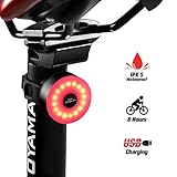 ✔ IMPERMEABLE IPX 5 & INSTALACION FÁCIL ---- La luz led es diseñada para ser impermeable a agua o lluvia modesta y se intala fácilmente sin herramientas, apta para cualquier bicicleta, casco o mochila.
