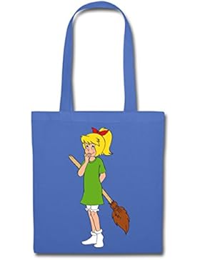 Spreadshirt Bibi Blocksberg Mit Ihrem Besen Kartoffelbrei Stoffbeutel