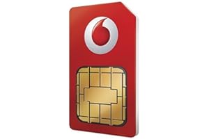 Vodafone UK 2G 3G 4G Multi Size SIM Card - Pay As You Go. Standard/Micro/Nano