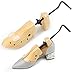 Produktbild JHKJ Zwei Wege Schuhdehner Natur Holz Expander für Herren und Damen verstellbar Zwei Wege Schuhe Baum, Set von 2, S