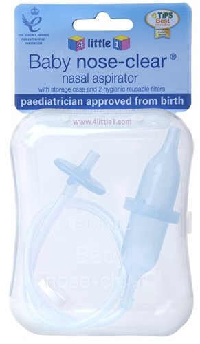 4Little1 Baby Nose-Clear Nasal Aspirator With Carry Case