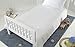 WHITE COT BED LUXURY EGYPTIAN COTTON COMPLETE BEDDING SET TODDLER