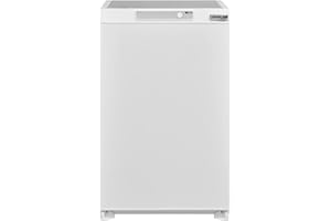 Respekta Congélateur encastrable 88 cm/volume de 95 L/Ouverture de porte interchangeable/Thermostat réglable / GS88-10 / Max. 38 dB/en blanc