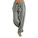 Price comparison product image ADESHOP Girls Womens Hareem Trouser, Plus Size Women Casual Loose Harem Pants Casual Solid Color Pants Sport Trousers(M, Gray)