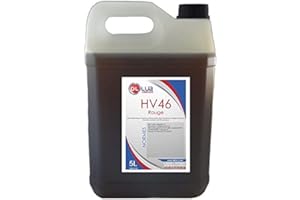 DLLUB - HUILE HYDRAULIQUE HV 46 couleur ROUGE - 5 litres