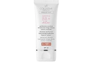 Collistar Idro-Attiva Magica BB+ Detox, n.3, crème légère effet BB pour une couleur uniforme et naturelle, hydratante jusqu'à 72 heures, pour tous types de peau, 50 ml