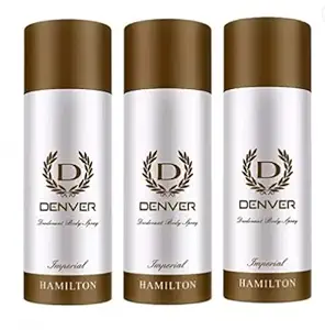Denver Imperial Body Spray for Unisex, 150 Ml