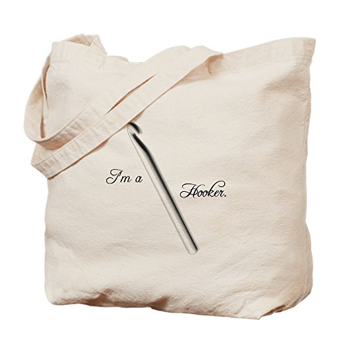 CafePress I'm a Hooker Tote Bag Natural Canvas Tote Bag, Cloth Shopping Bag