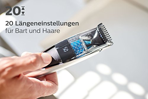 Philips Series 7000 Vakuum Bartschneider BT7220/15, schwarz / silber - 4