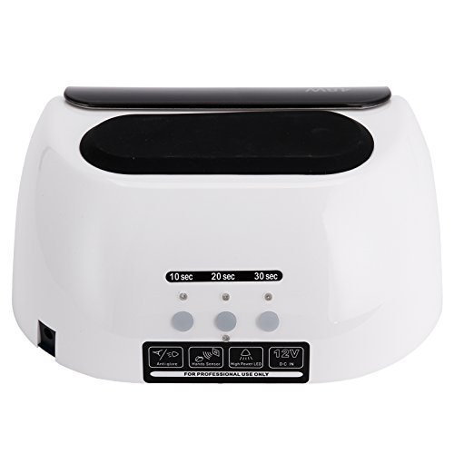 48 W lámpara sèche-ongles con LED y UV Profesional - Secador de Uñas para Shellac Gel y vernis lámpara UV barniz SEMI permanente con contador para manicura y pedicura Multi colores