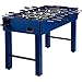 Price comparison product image Maxstore Table football Glasgow in beech incl. Accessory set, 2 drink holders, height-adjustable feet, seamlessly raised playing fields, table soccer, kicker, football table