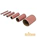 Produktbild Aluminium Oxide Schleifhülsen 6, 6 x 240 Körnung Ärmel, Set von 6 Schleifhülsen mit Gewebeunterlage für Verwendung mit dem Triton Oszillierende Spindelschleifmaschine TSPS450. Inkl. Größen 13, 19, 26, 38, 51 und 76 mm (1/5,1 cm 3/10,2 cm 2,5 cm 1 1/5,1 cm 5,1 cm und 7,6 cm). Länge 115 mm (4 1/5,1 cm).