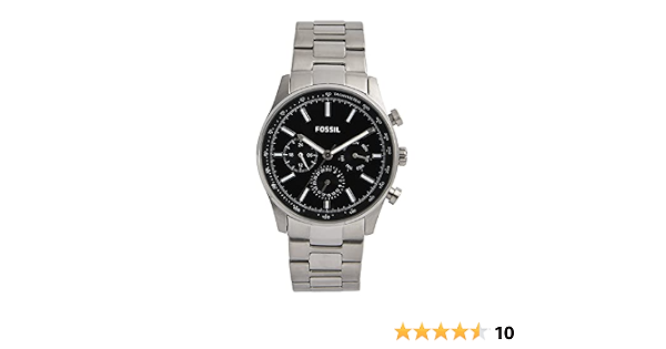 Fossil BQ2447 Men's Watch, Black 