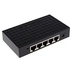 Street27 5Port RJ45 1000Mbps Gigabit Ethernet Switch Plug&Play Desktop Ethernet Hub