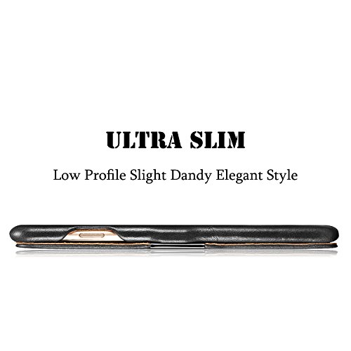 SLEO Funda iPhone 7 iPhone 8 Carcasa con Tapa Cuero Interior Ultra Slim Flip Folio ICARER Case para iPhone 7 iPhone 8 - Retro Negro reviews SLEO Funda iPhone 7 iPhone 8 Carcasa con Tapa Cuero Interior Ultra Slim Flip Folio ICARER Case para iPhone 7 iPhone 8 - Retro Negro