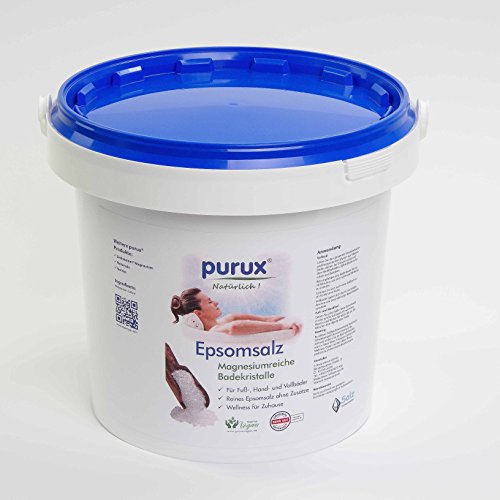 Magnesiumsulfat Bittersalz 5 kg Epsom Salz Lebensmittelqualität, Food Grade