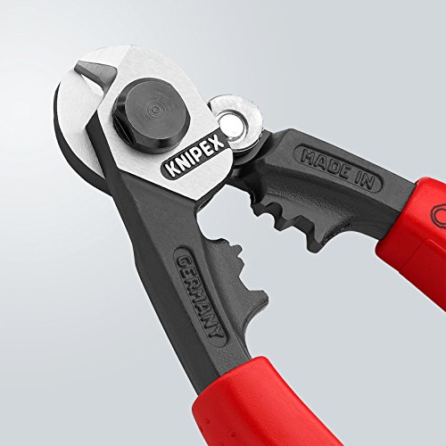 Knipex 95 62 190 Drahtseilschere mit zwei Pressprofilen - 3