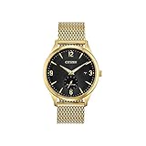 Citizen Herren-Armbanduhr Armband Edelstahl Gold Solarbetrieben BV1112-56E