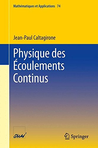 Book's Cover ofPhysique des Écoulements Continus