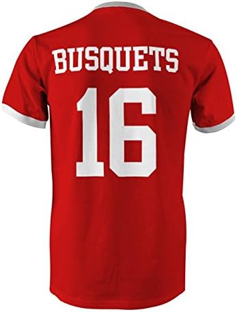 Sergio Busquets 16 Spain Country Ringer T-Shirt Red/White - Small