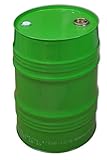 Wilai GmbH Baril métalliques 62 L, fût, tonneau à bonde, Vert (23027)