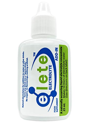 Preisvergleich Produktbild elete elete - ionisch geladenen Hydratation - 25ml Flasche Tasche