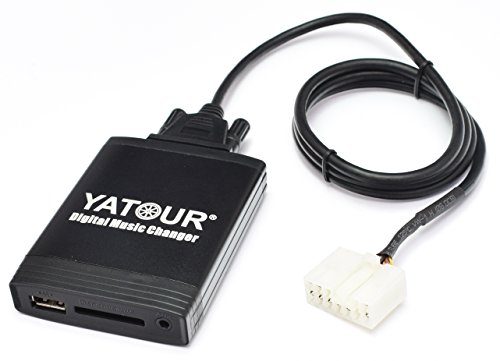 USB SD AUX MP3 Adapter für TOYOTA: Avensis T22 98-03, Celica 98-03, Corolla 110/120 bis 03, Landcruiser 98-04, MR2 99-07, RAV4 98-05, Yaris P1(Verso) 98-05 – – – – LEXUS: IS 98-05, GS 98-04, RX 99-03, LS 00-03 - 2