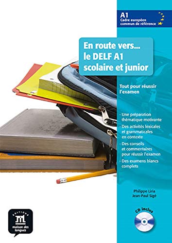 En route vers le DELF scolaire et junior A1Libro del alumno + CD: Livre + CD A1 (Fle Texto Frances)