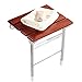 Produktbild Meng Wei Shop Bad Hocker Bad Klappstuhl ältere, behinderten Duschhocker Wandbank Klapphocker Bad Wandbank Duschstuhl Schuhbank Wechseln (Color : Brown, Size : 38 * 34 * 46cm)