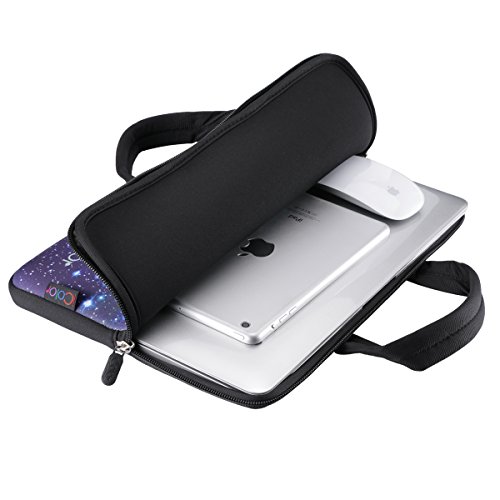 iColor Netbook- und Chromebook- Tasche Notebooktasche Laptoptasche Schutzhülle für Größe 11,6 12 12,1 Zoll) mit Tragegriff - 4