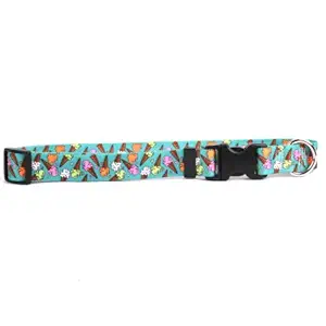 Yellow Dog Design Ice Cream Cones Dog Collar Fits Neck 14 to 20