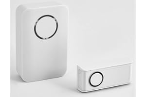 EDI-TRONIC Sonnette sans fil avec 30 mélodies ZTB-042