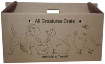 IMPROVED BOXES FOR 2019 All Creatures Crate Carrier Box for Small Animals (5 Boxes)