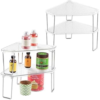 Amazon.de: mDesign 4er-Set Küchen Eckregal - vielseitiges Regalsystem