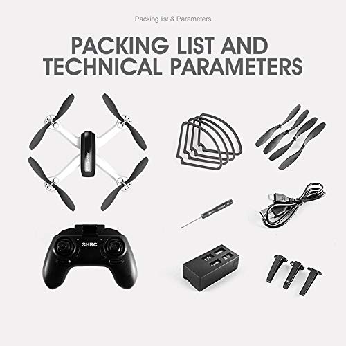 Preisvergleich Produktbild Erduo Sh7 Aerial Drone Fernbedienung Flugzeuge WiFi Echtzeit Bildübertragung Quadcopter - Weiß