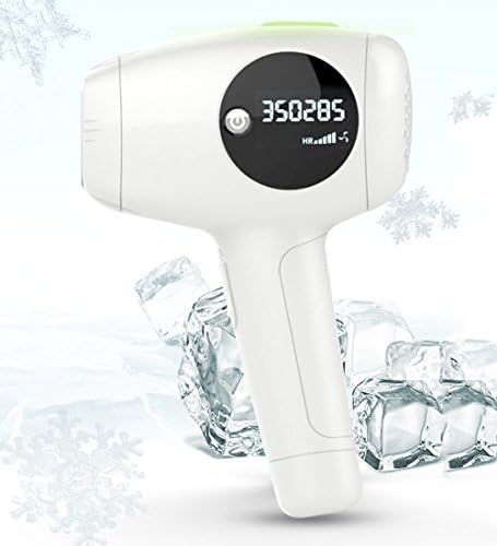 ZENGAI Freezing Point Hair Removal Apparatus Painless Armpit Hair Lip Hair Private Parts Whole Body Men And Women Photon 35 Million Hair Ice Sense Care Beauty Equipment ( Color : White )