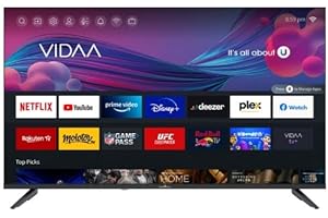 Smart-Tech TV LED FHD 40' (101 cm) 40FV10V1 Smart TV VIDAA - Molotov, Netflix, Prime Video, Disney+, Youtube, Plex 3xHDMI - 2xUSB - PVR - Mode Hotel-2022
